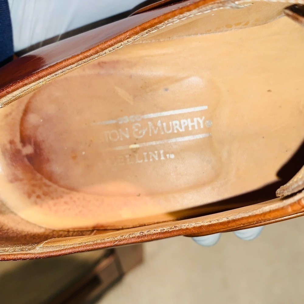Johnston Murphy Cellini Cap Toe Oxford. - Picture 16 of 16
